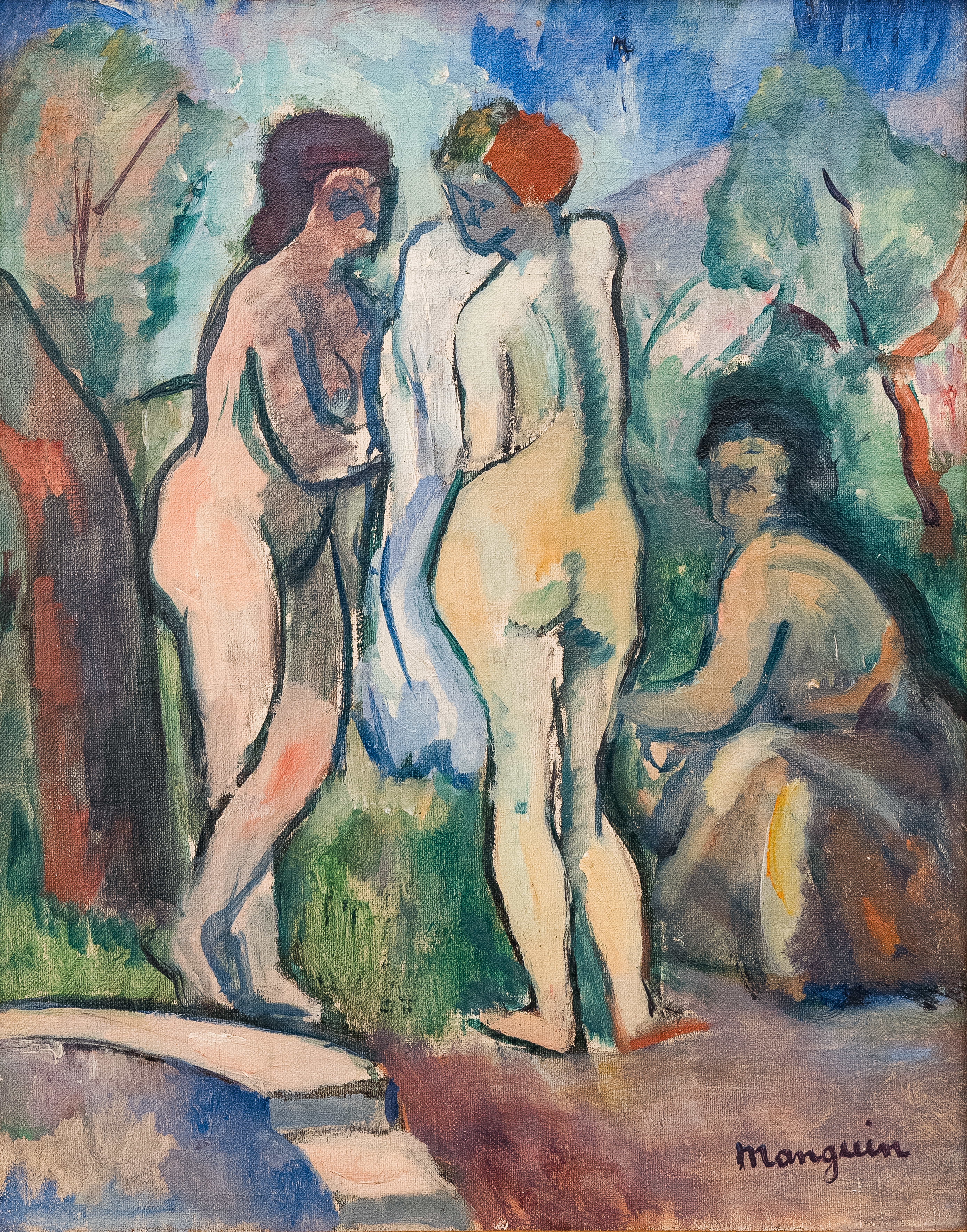 Étude pour Les Trois Grâces, été